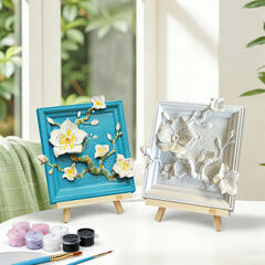 Pintura 3D Magn&egrave;tica flors d'albercoc