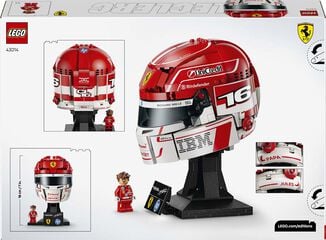 LEGO&reg; Editions Formula 1 Scuderia Ferrari HP Charles Leclerc Casc 43014