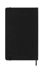 Agenda Moleskine 18 mesos set/vista L tapa dura negre