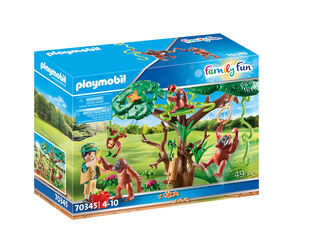 Playmobil Family Fun Orangutanes con Árbol (70345)