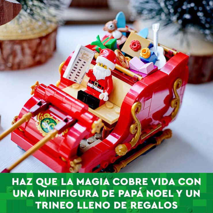 LEGO® Iconic Trineo de Papá noel 40499