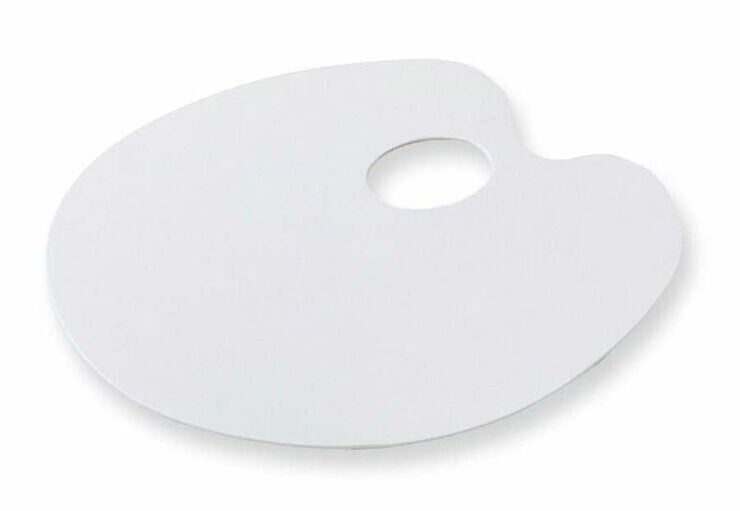 Paleta pl&aacute;stico Faibo blanco