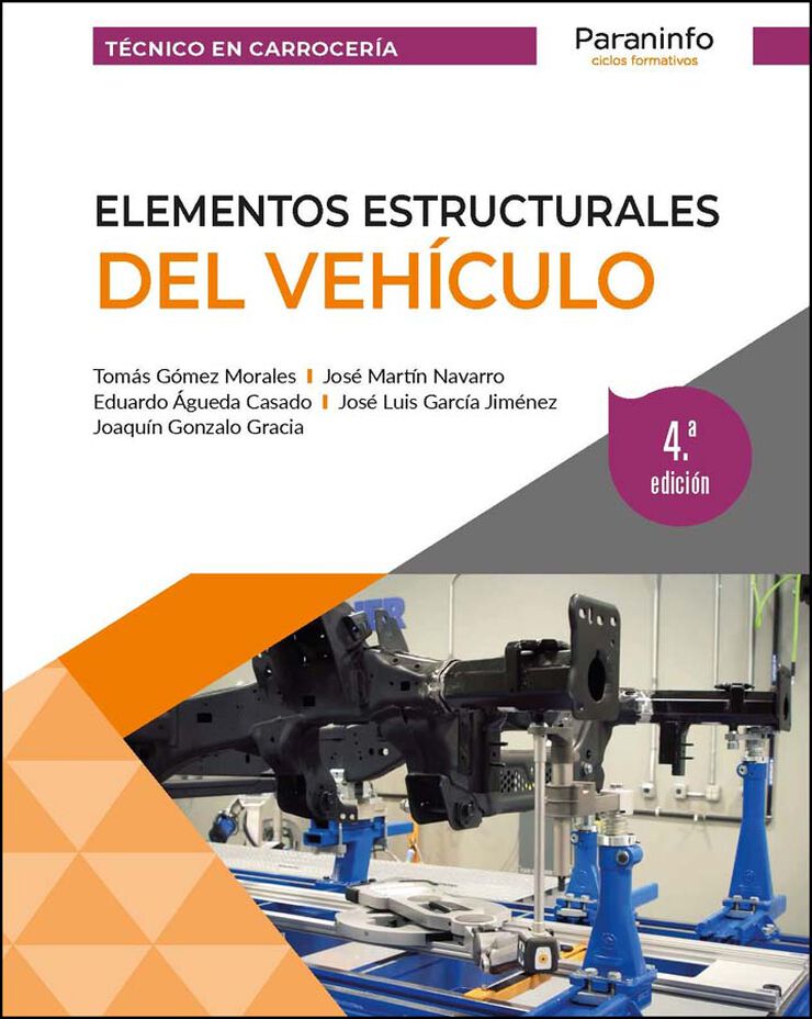 Elementos estructurales del vehículo 4ED
