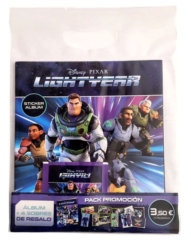 Lightyear movie - starter pack (&Aacute;lbum + 4 sobres)