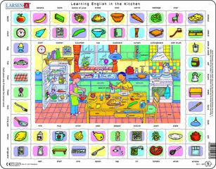 PUZLE INGLES: COCINA