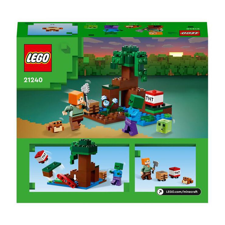 LEGO® Minecraft La Aventura en el Pantano 21240