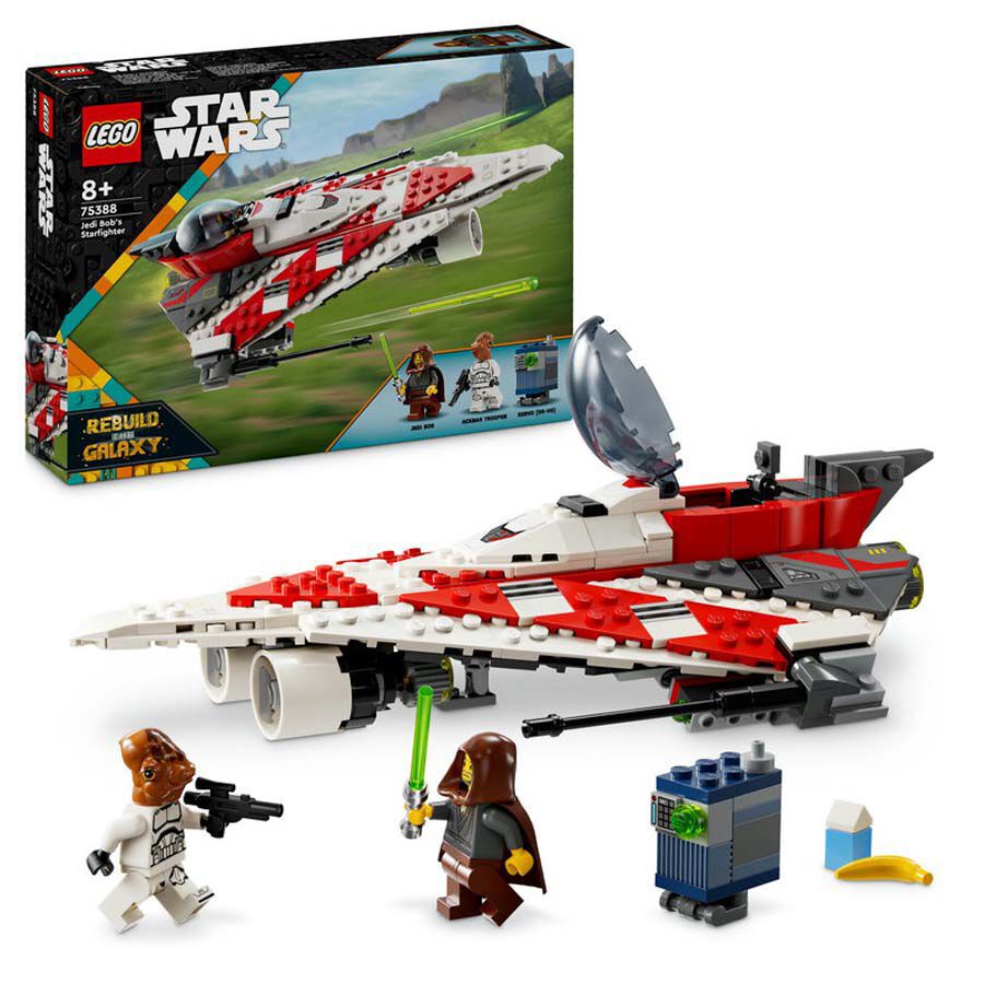 LEGO&reg; Star Wars TM Ca&ccedil;a Estel&middot;lar del Jedi Bob 75388
