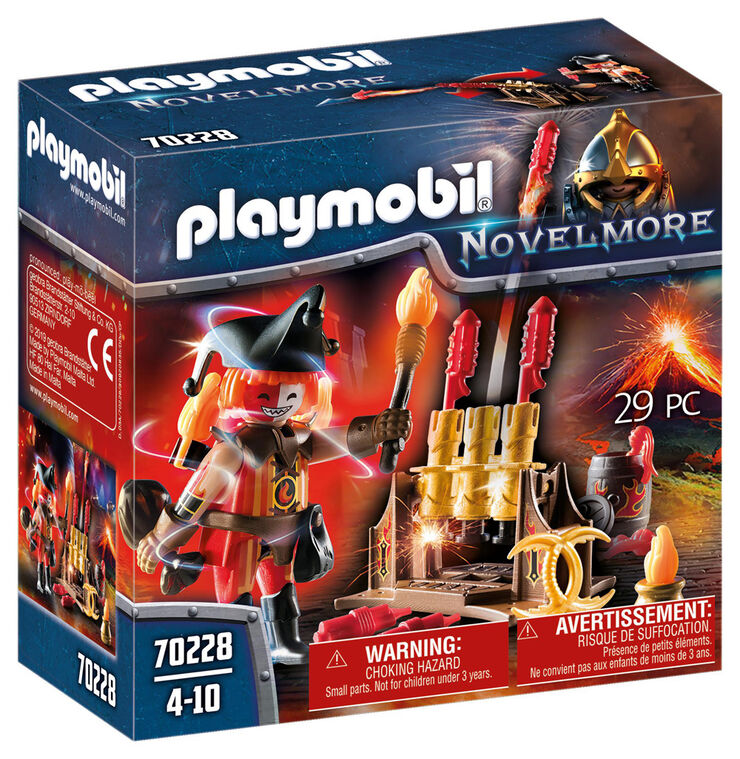 Playmobil Novelmore Mestre focs Burnham 70228