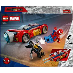 LEGO® Super Heroes Cotxe d'Spider-Man vs. Lobezno Venomitzat 76336