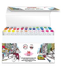 Marcadores Sketch Alpino Color Experience 36 colores