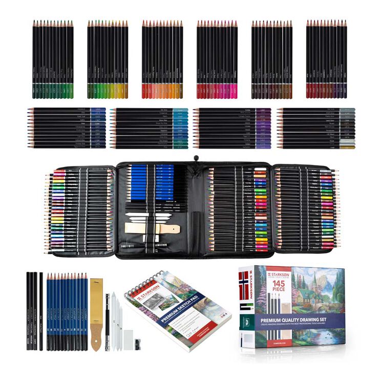 Set Dibujo Starkson 145 piezas