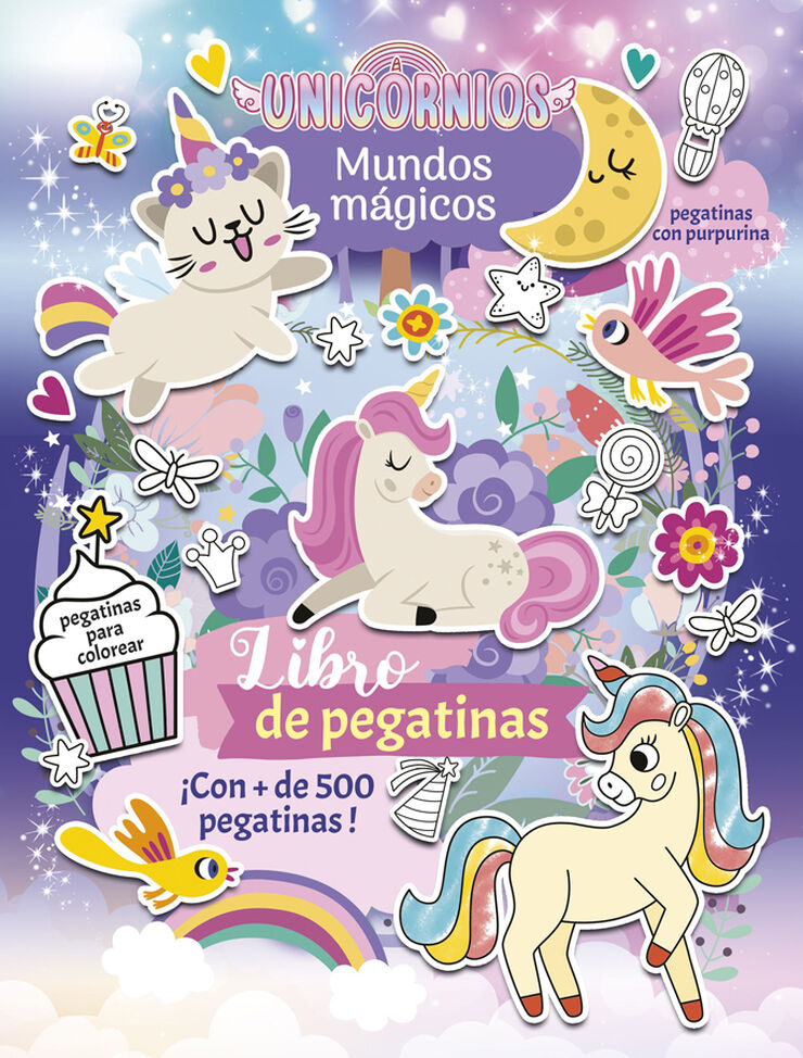 Unicornios. Mundos mágicos. Libro de pegatinas