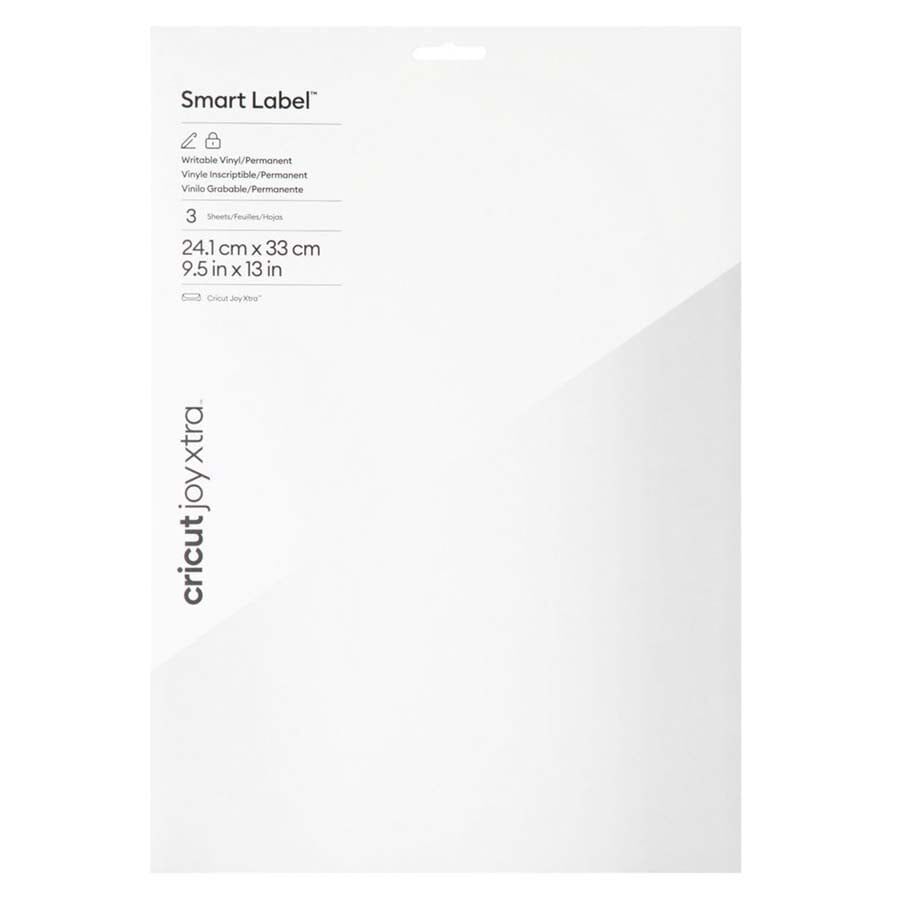 Xtra Etiquetas Smart imprimible removible blanco 3 hojas