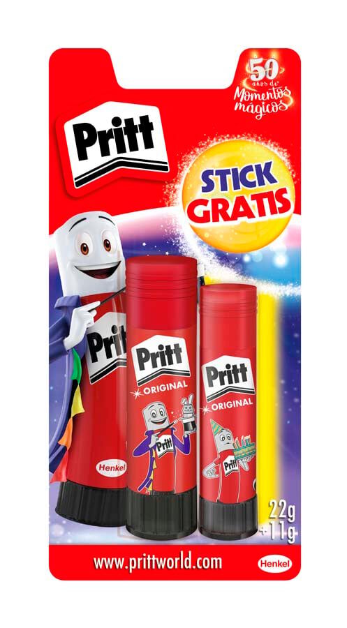 Barra adhesiva Pritt 22g +11g