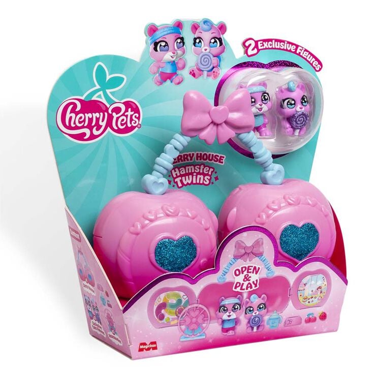 Cherry Pets Hamster Twins
