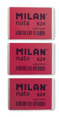 Goma de borrar Milan 624, 4 unidades