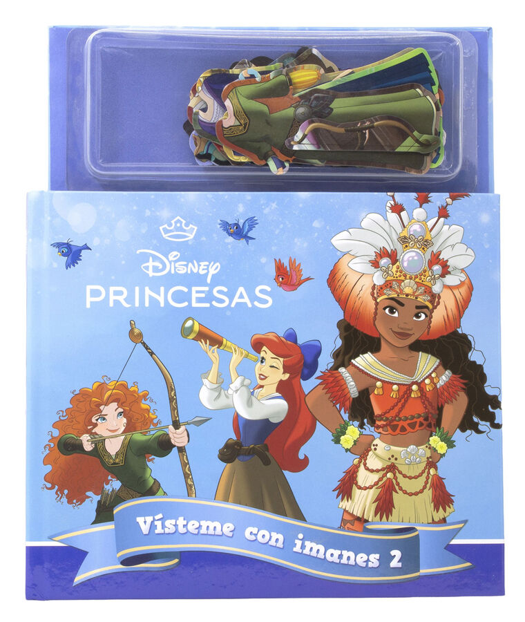 Princesas. V&iacute;steme con imanes 2