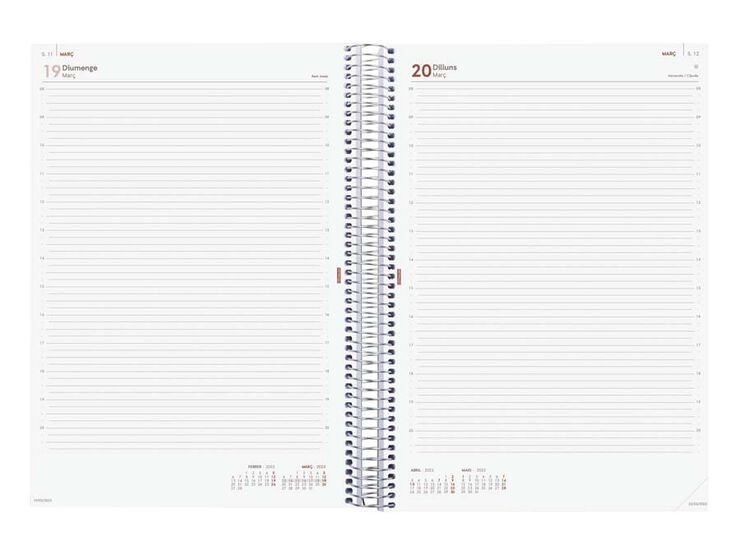 Agenda Year E40 1DP 23 Azul Cat