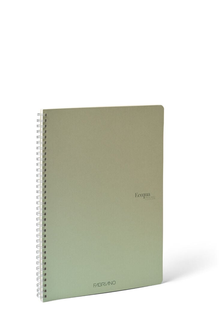 Libreta Grapada Fabriano A5 Rayada 40 Hojas Ilusio Verdeor