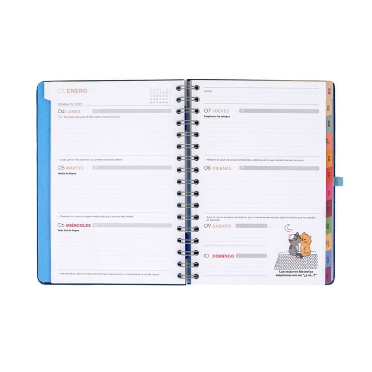 Agenda Mr. Wonderful Semana Vista Castellano Plan De Hoy... 2027