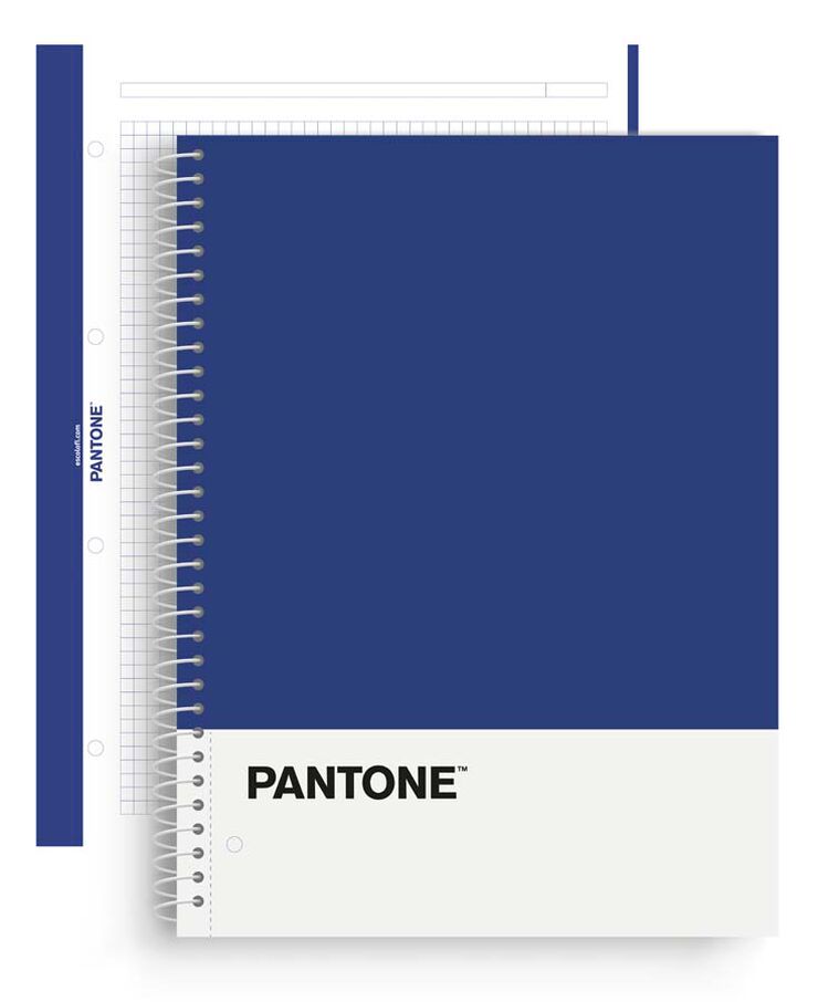 Note Book Pantone A4 80H Azul