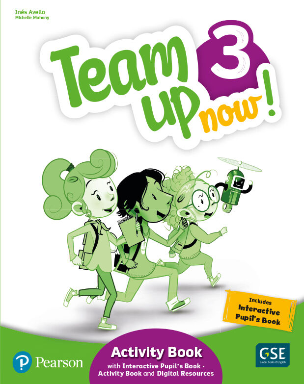 Team Up Now! 3 Activity Book & Interactive Pupil&acute;s Book-Activity Book anDigital Resources Access Code