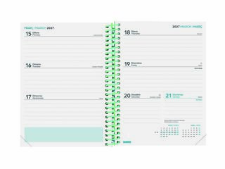 Agenda Escolar Finocam Diva 1/8 Sem/Vista Catal&aacute;n 2026-27 Selva