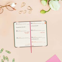 Agenda Finocam Joy F2 sem/vista horizontal cat 2026 Bloom