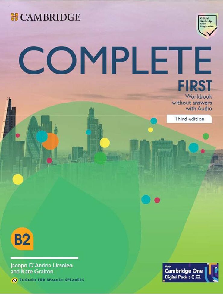 Complete First Workbook without answers with Audio English for Spanish Speakers