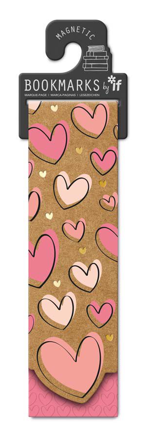 Marcap&aacute;ginas magn&eacute;tico Corazones