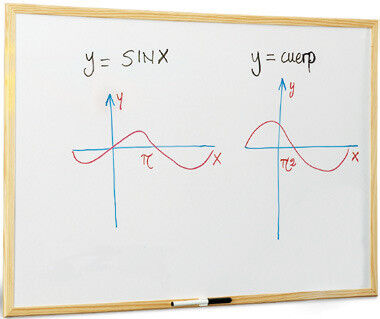 Pizarra blanca Abacus 40x60cm