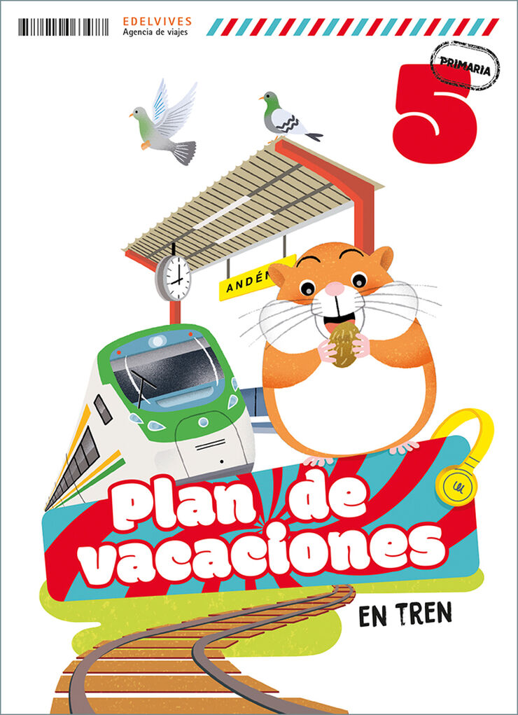 Plan de vacaciones - En tren - 5º Primaria
