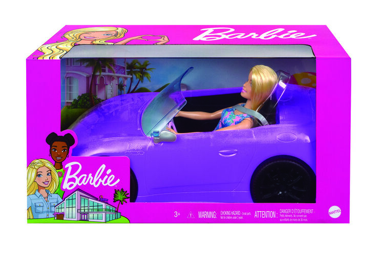 Barbie y su Descapotable