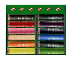 Lápices de colores Alpino Festival 288u caja escolar