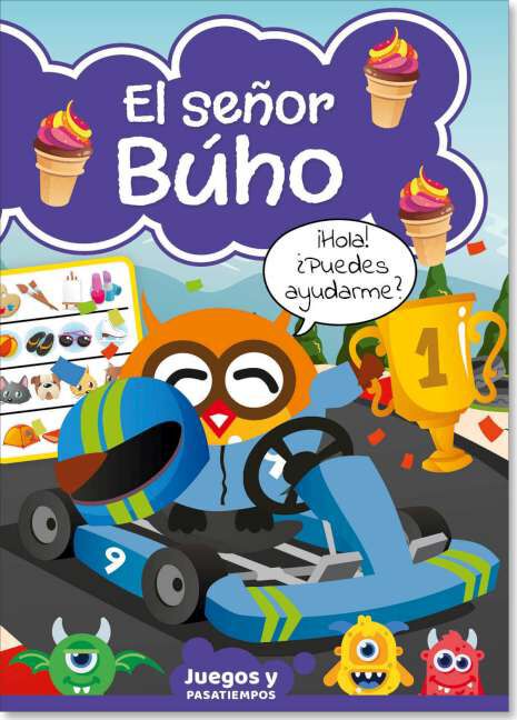 Pasatiempos infantil: Se&ntilde;or Buho 5