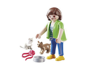 Playmobil City Dona amb gatets (70562)