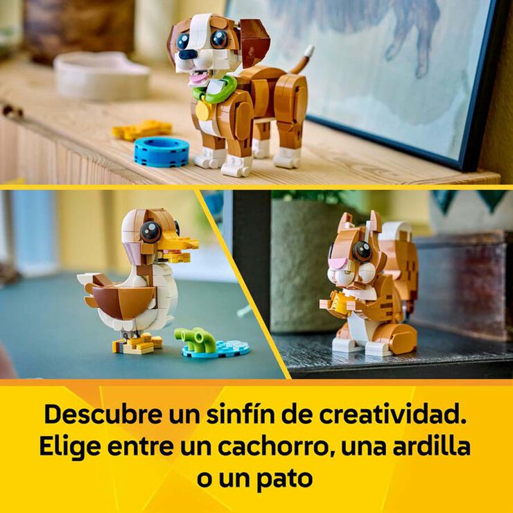 LEGO® LEGO Creator Animals Simpàtics: Gosset Juganer 31382
