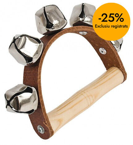 Instrumento musical Fuzeau Corona madera 5 cascabeles
