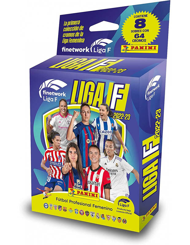 Blister 8 sobres Liga femenina 2022-23