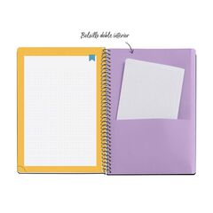 Agenda Escolar Miquel Rius Espiral Plus set/vista multiling&uuml;e 2026-2027 Summery