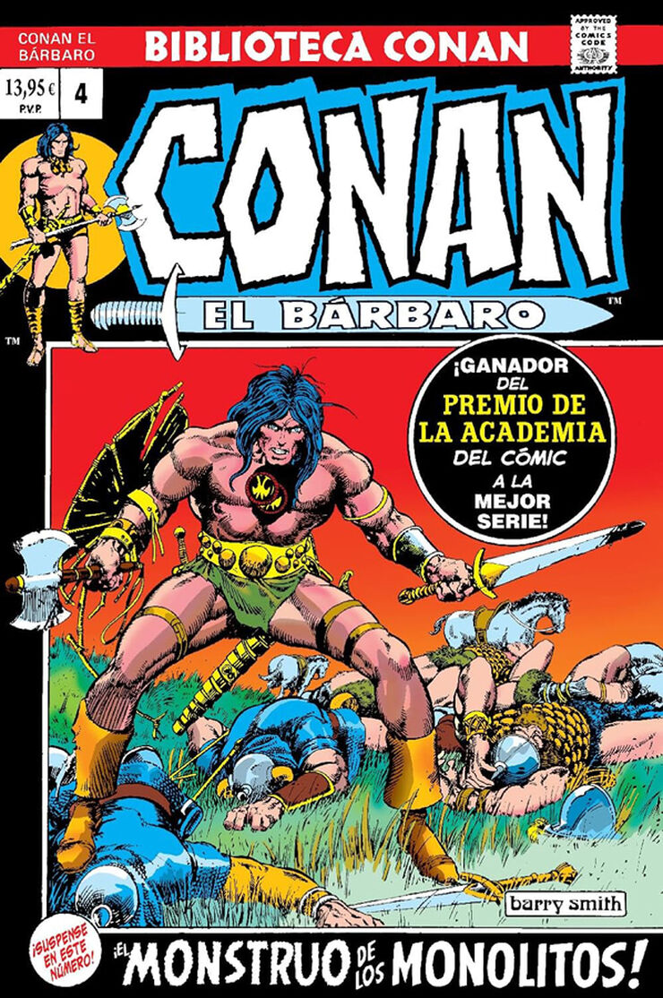 Conan El Bárbaro 4. 1972-73. ¡El monstruo de los monolitos!