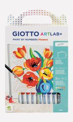 Colorea por N&uacute;meros Giotto Art Lab Flors