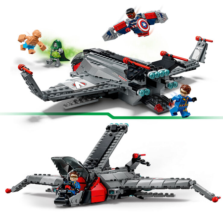 LEGO&reg; Marvel Avengers: Doomsday Quinjet joc de construcci&oacute; 76347