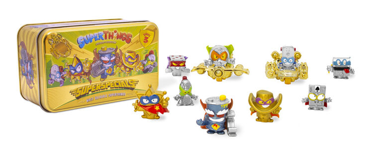 SuperThings 3 Gold Tin Superspecials