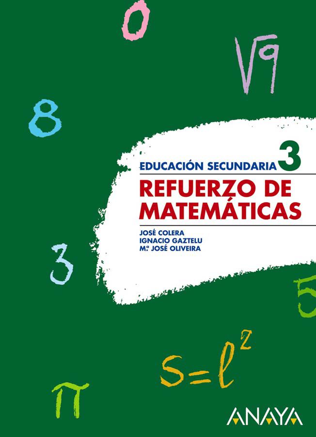 Refuerzo De Matem&aacute;ticas 3&ordm; Eso