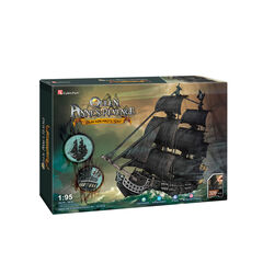 Puzle 3D Cubic Fun Barco Pirata Queen Anne's Revenge