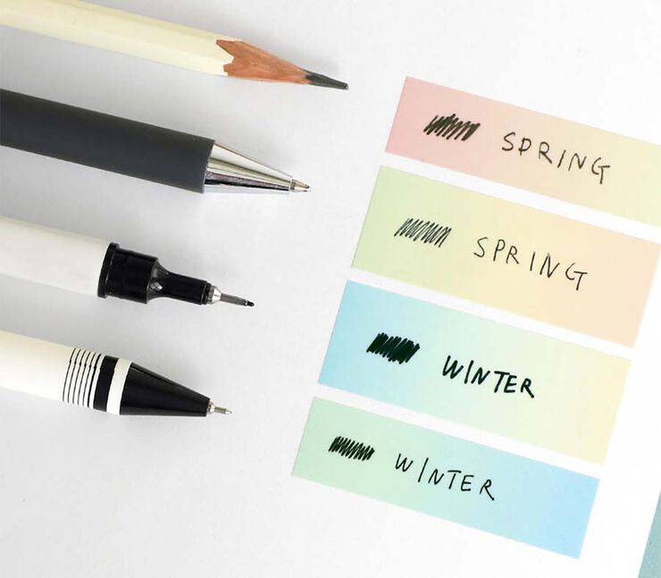 Marcadors adhesius Iconic &iacute;ndex Spring