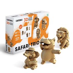 Puzzle 3D Cartonic Safari Trio
