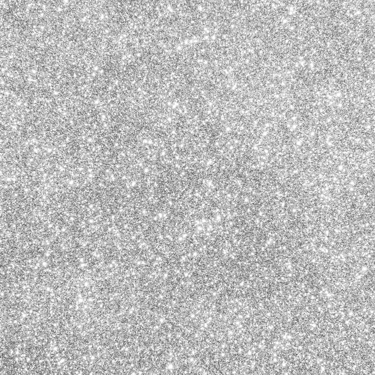 Joy Smart Iron-On 14x48cm plata glitter