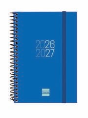 Agenda Escolar Finocam Esp.E8 Sem/Vista Castellano 2026-27 Azul